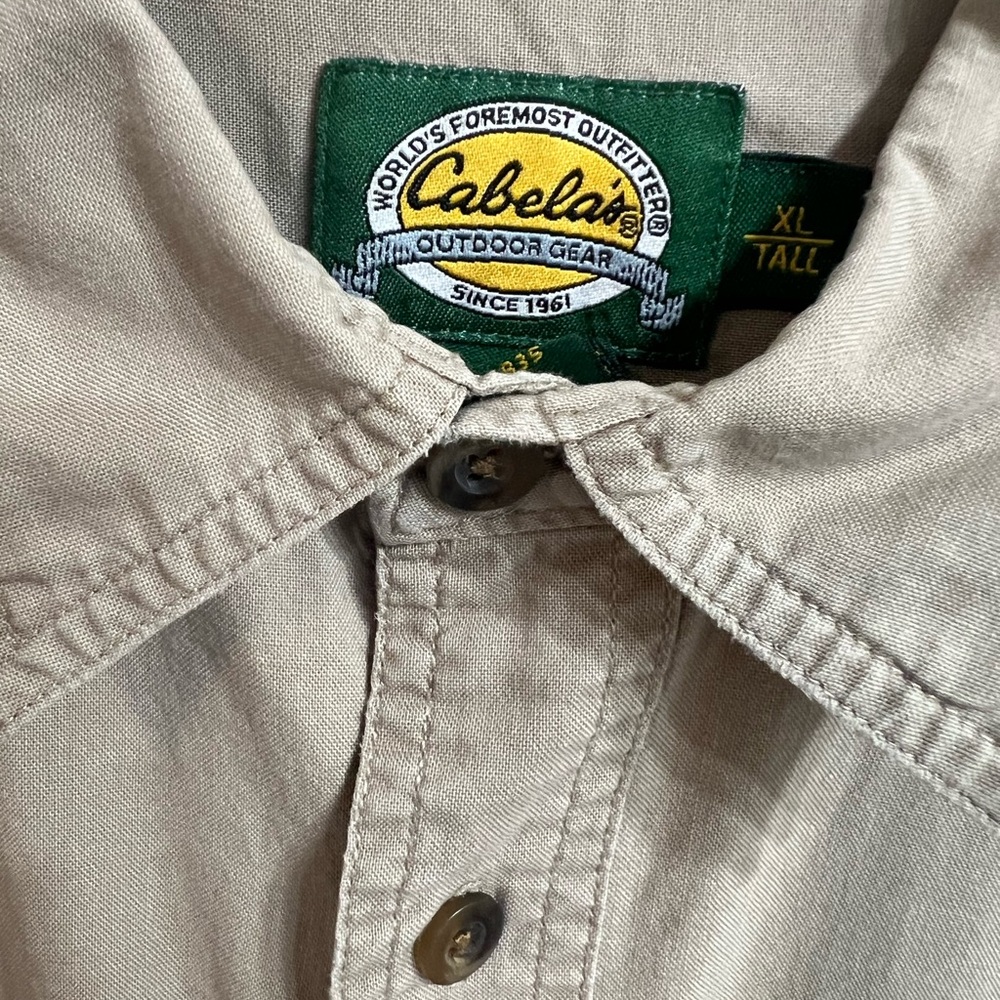 Cabelas shirt XLTall - Picture 2 of 4
